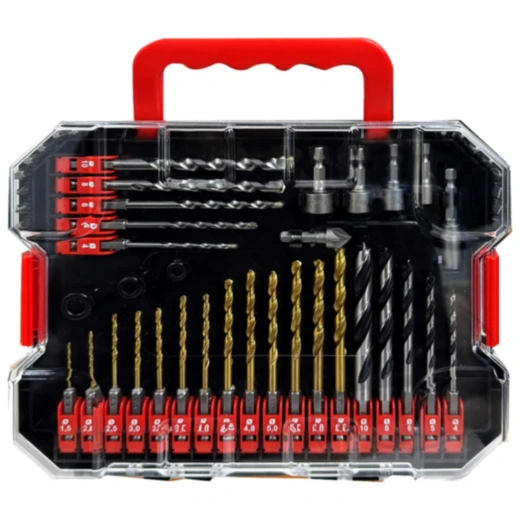 49-Piece Bit and Drill Set for Motorcycles