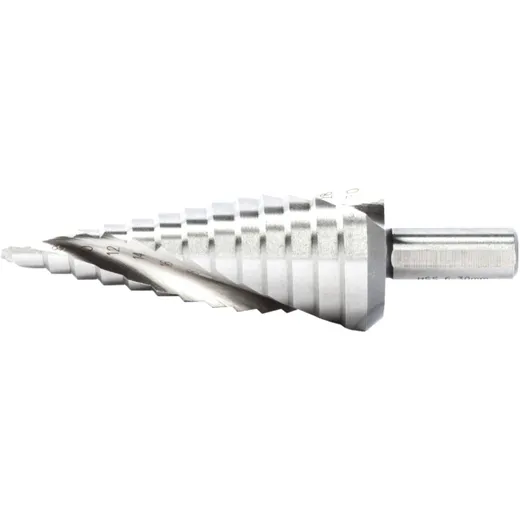 HSS Step Drill 6-30 mm Spiral Fluted
