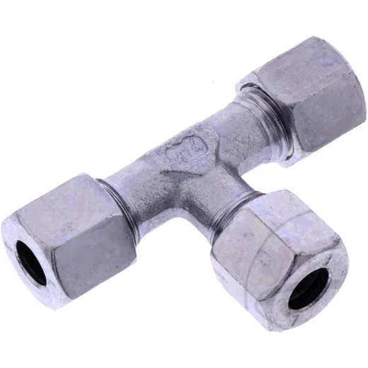 T-Verschraubung 8 mm für hohe Drücke bis 315 bar