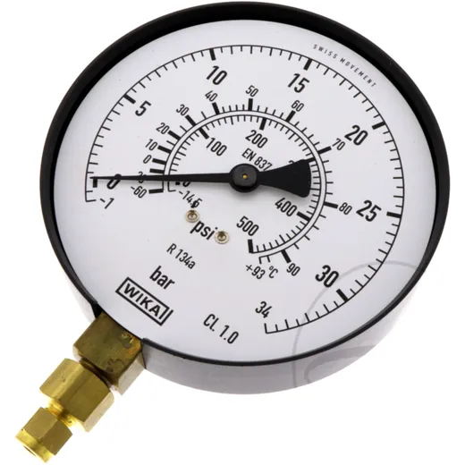 ND Low Pressure Manometer LE Black for Air Conditioning Service Tool