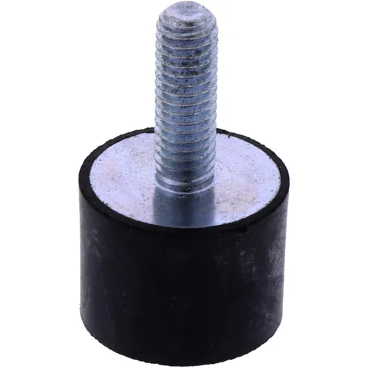 Gummi-Metall-Puffer mit Gewinde M6x18