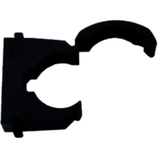 Pipe Clamp for 22 mm Pipe Black_0