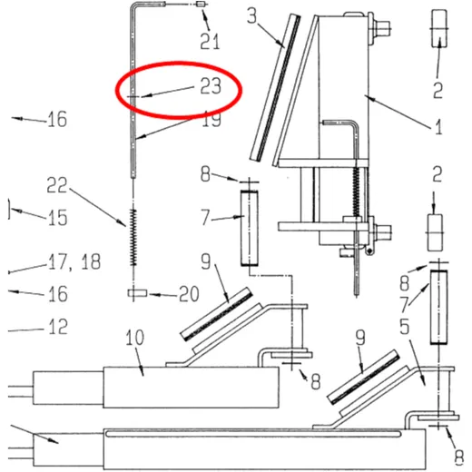 Tension Sleeve for Nussbaum Lift 9SH1481DM03X16ZN