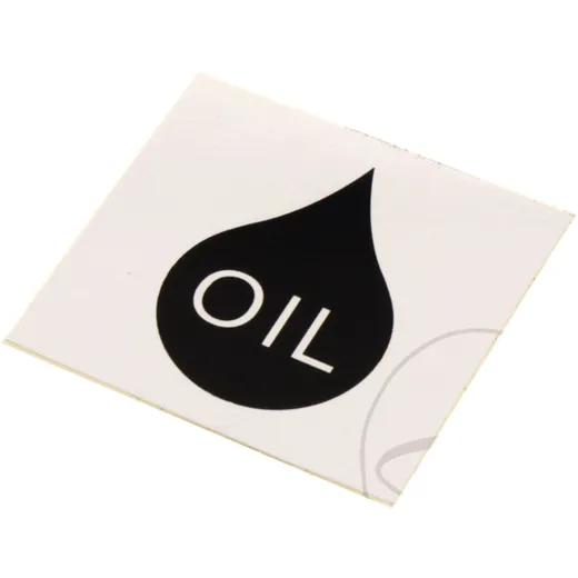 Adhesive Oil Label Black HGS Husky 300