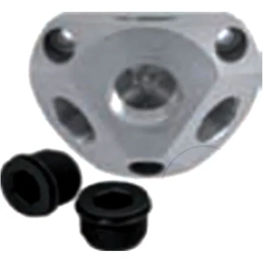 LUFTVERTEILERDOSE ALU 3-Fach 1/2 für Motorräder