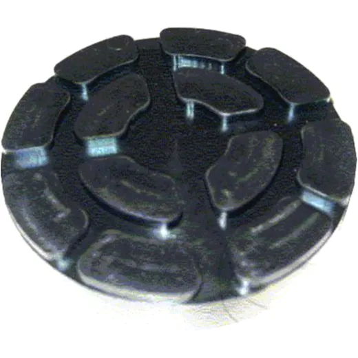 Gummiauflage Ravaglioli für Motorräder 100 mm 000.693