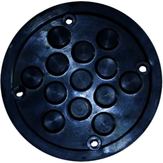 Gummiauflage SLIFT 150 mm 4-Loch für Motorräder