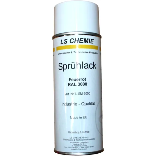 Lackspray RAL 3000 für Fahrzeuge 400 ml JMP