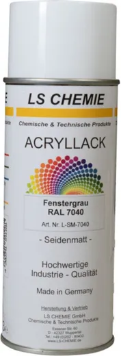 Lackspray RAL 7040 400 ml für Motorräder