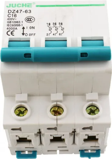 AUTOMATIC CIRCUIT BREAKER 16A JMP for Lifting Platforms 3-pole
