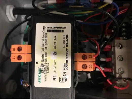 Transformator für FOX 5500 H JBK5-200 400V-24V