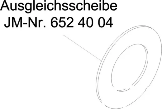 Ausgleichsscheibe für JMP Fox 4000 H