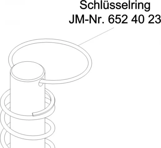 Schlüsselring für Hebebühne JMP Fox 4000 H_0