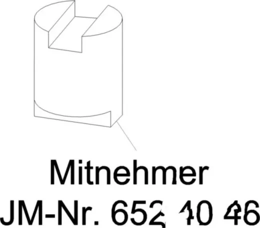 Mitnehmerkupplung JMP 48 mm für Hebebühne_0