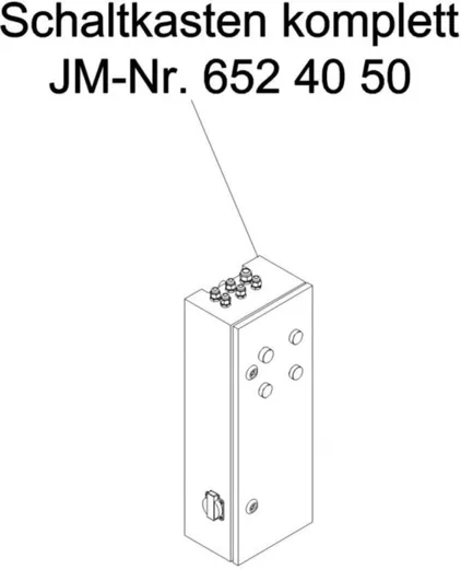 Schaltkasten JMP 4000 H Metall komplett