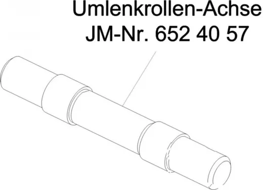 Pulley Axle for: JMP Fox 4000 H