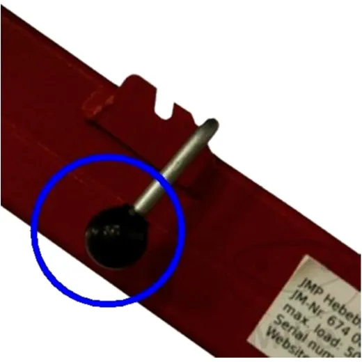 Sicherungshebelknopf für JMP 500 / Lux_1