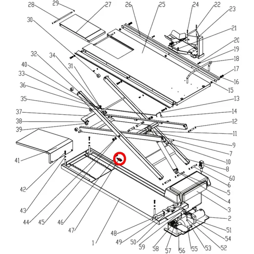 Hebebühne Endschalter für JMP 300 / 500 Lux_0