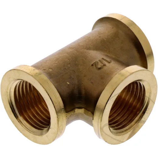 T-Stück G1/2 Messing für Motorräder 256.14