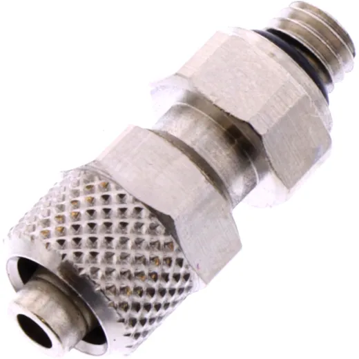Straight Quick Coupling M5 for PA Pipe 11.105-6