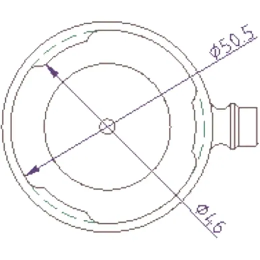 CONNECTION COVER NO. 77 A for Brake Filling and Bleeding Device