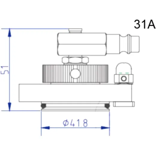 Connector Cover NR.31A for Brake Filling and Bleeding Devices_1