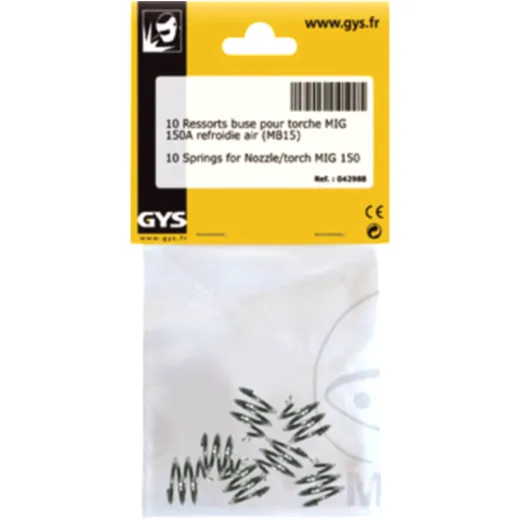 Retaining Spring for MIG Burner 10 Pieces