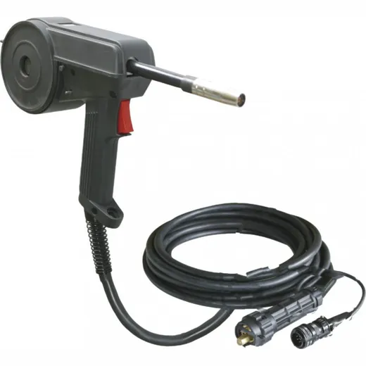 Spool gun burner