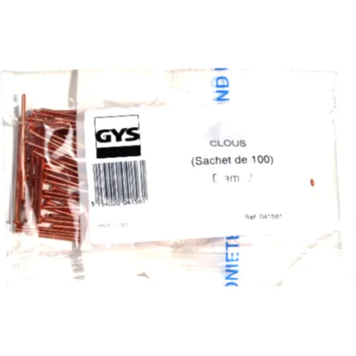 GYS Body Pins 2 mm - Pack of 100