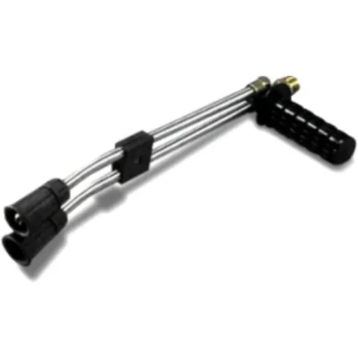 Double for: lance with variable pressure regulator