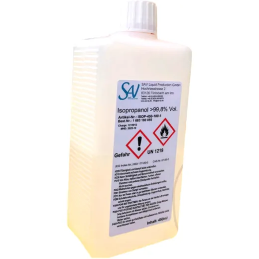 Bosch Isopropanol Bottle 0.45 L for Exhaust Analyzer