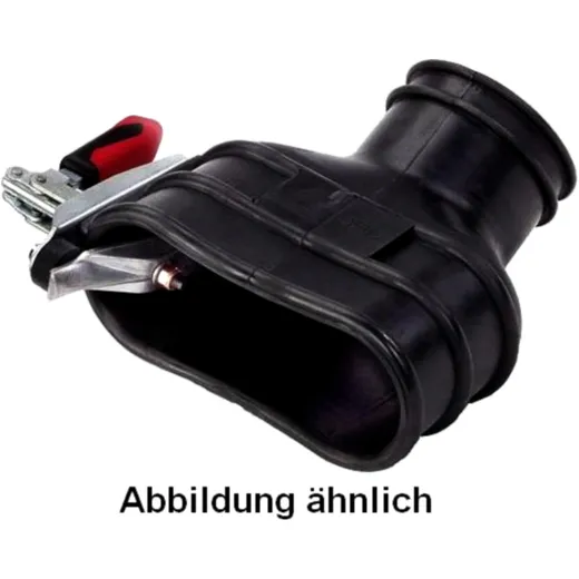 Abgastülle NW 100 Oval 210X75 mm für Sportauspuffanlagen