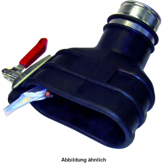 Exhaust Nozzle D100mm Oval 210X75mm for Sport Exhaust Systems_0