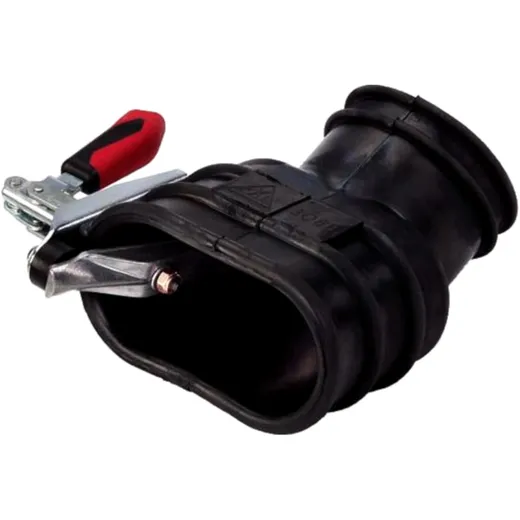 EXA Abgaszange Typ 3191 für Pkw NW 125 Oval 70 - 150 mm