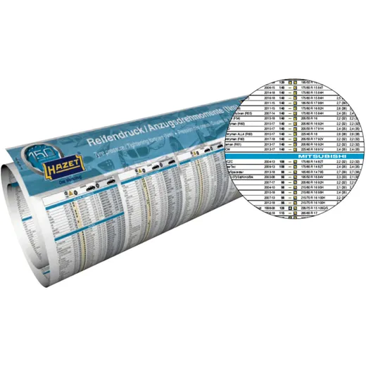 Hand Tyre Inflator 0-12 bar including Poster_0