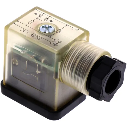 Plug for Magnetic Coil 24V M-RWA/4RWA