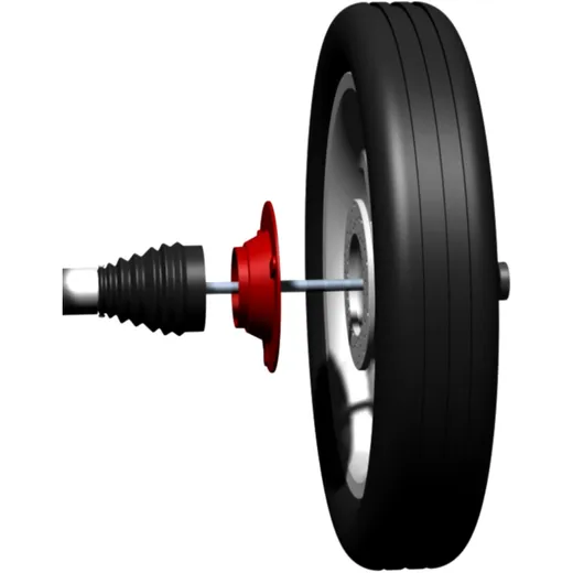 Adapter Kit für tiefen Naben für Motorrad-Wuchtmaschinen