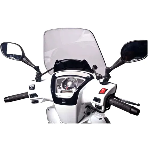 Windshield traffic PUIG smoke grey for: Kymco People
