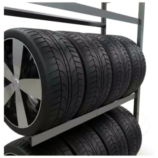 Reifenregal 3 Ebenen für Motorräder_1