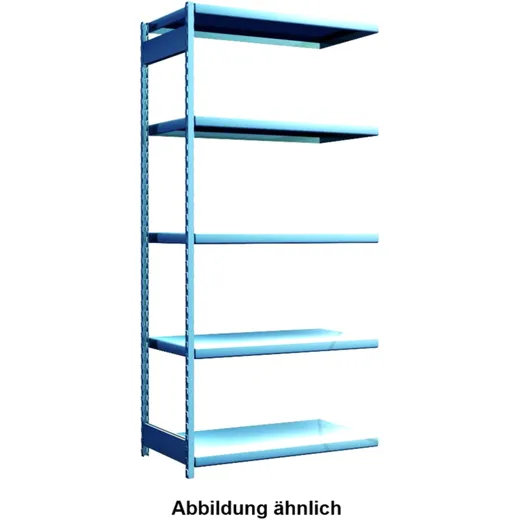 Fachbodenregal Anbaufeld für Lagerorganisation 2200 x 1000 x 400 Rauscher