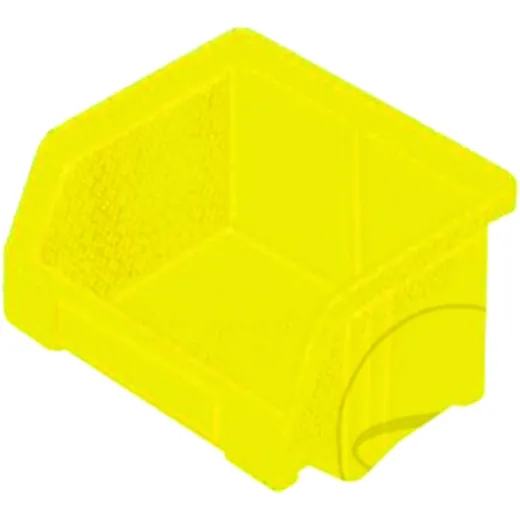 Storage Box LK5 Yellow with Label Slot