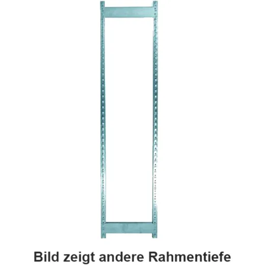 Regalrahmen verzinkt 2200x400 für Motorradzubehör