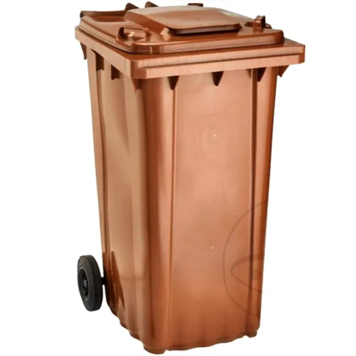 Mülltonne braun 240 Liter