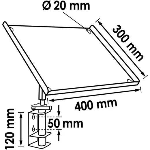 SWIVELING AND ROTATABLE LAPTOP HOLDER_0