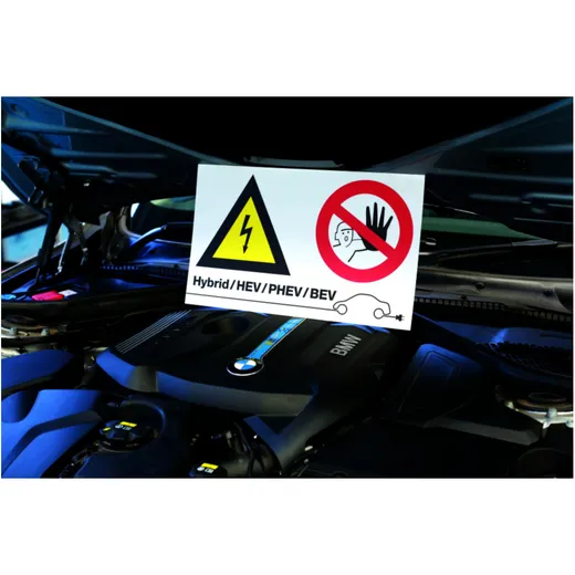 Hochspannung Warnschild - Kein Zugang