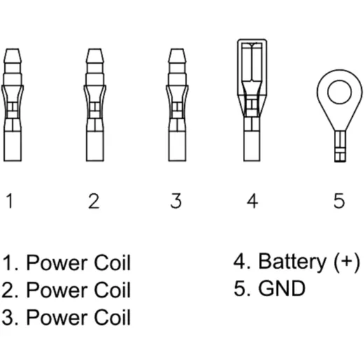 Regler/Gleichrichter Kabel 25CM für Motorräder_0