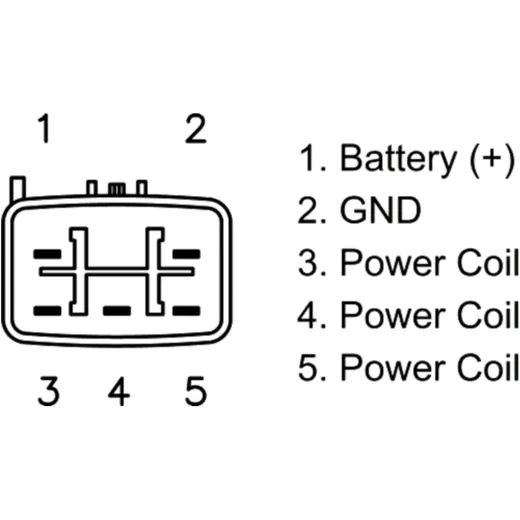 Regulator/rectifier alternative: 7003247 for: Suzuki LT - Z, DR