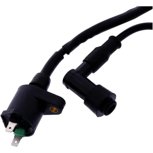 Zündspule mit Zündkerzenstecker JMP Alternative: 7003720 passend für: Baotian BT49QT - 7A1, BT125T - 2A, BT49QT - 10