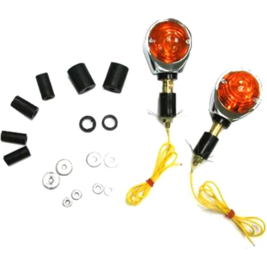 Blinker chrom für Lenker Ochsenaue