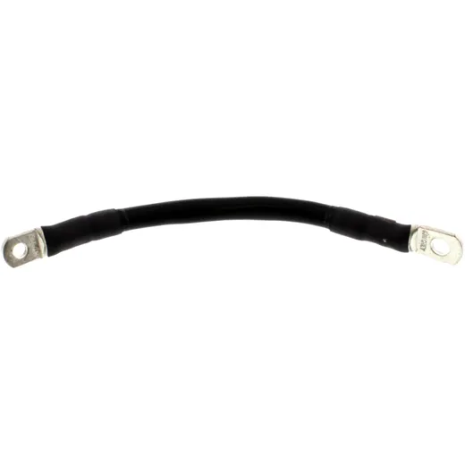 Black Battery Cable 180mm for Motorcycles